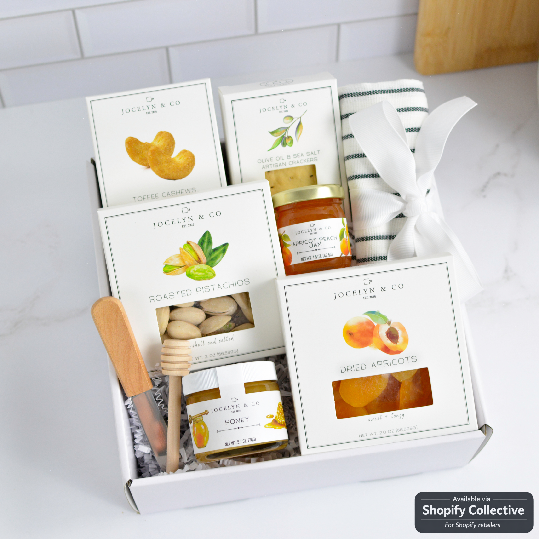 The Orchard Gift Box – Gourmet Fruit & Snack Gift Box – Jocelyn & Co.