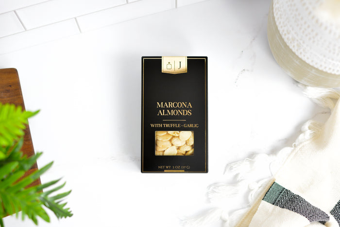 Black & Gold Garlic Truffle Marcona Almonds