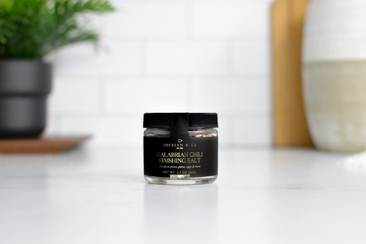 Black & Gold Calabrian Chili Finishing Salt