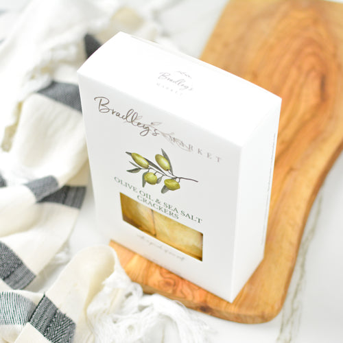 Bradley's Market Olive Oil & Sea Salt Crackers