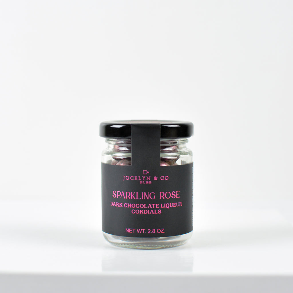 Sparkling Rose Cordials