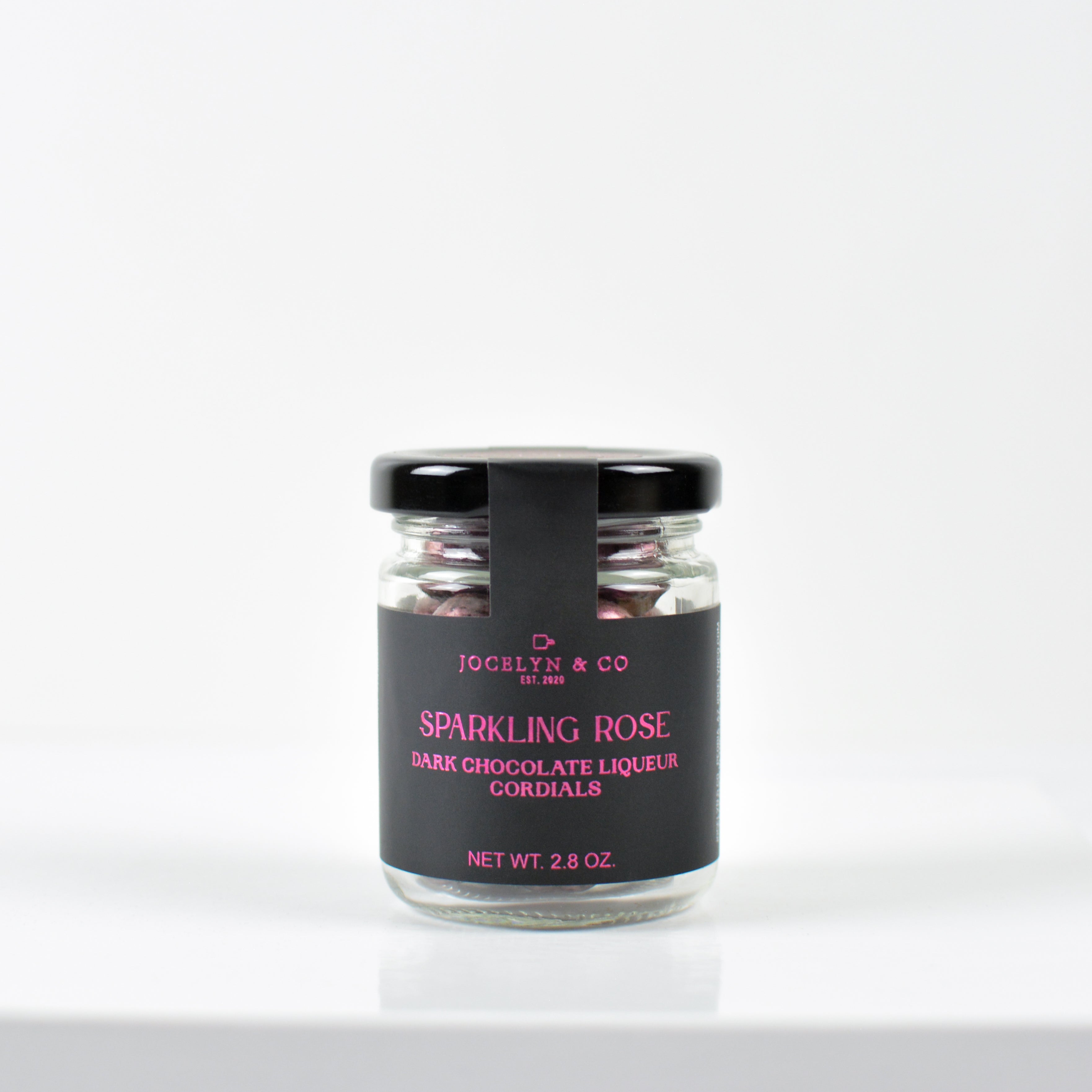 Sparkling Rose Cordials