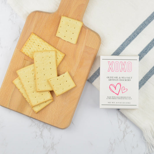 LOVE Olive Oil & Sea Salt Mini Crackers