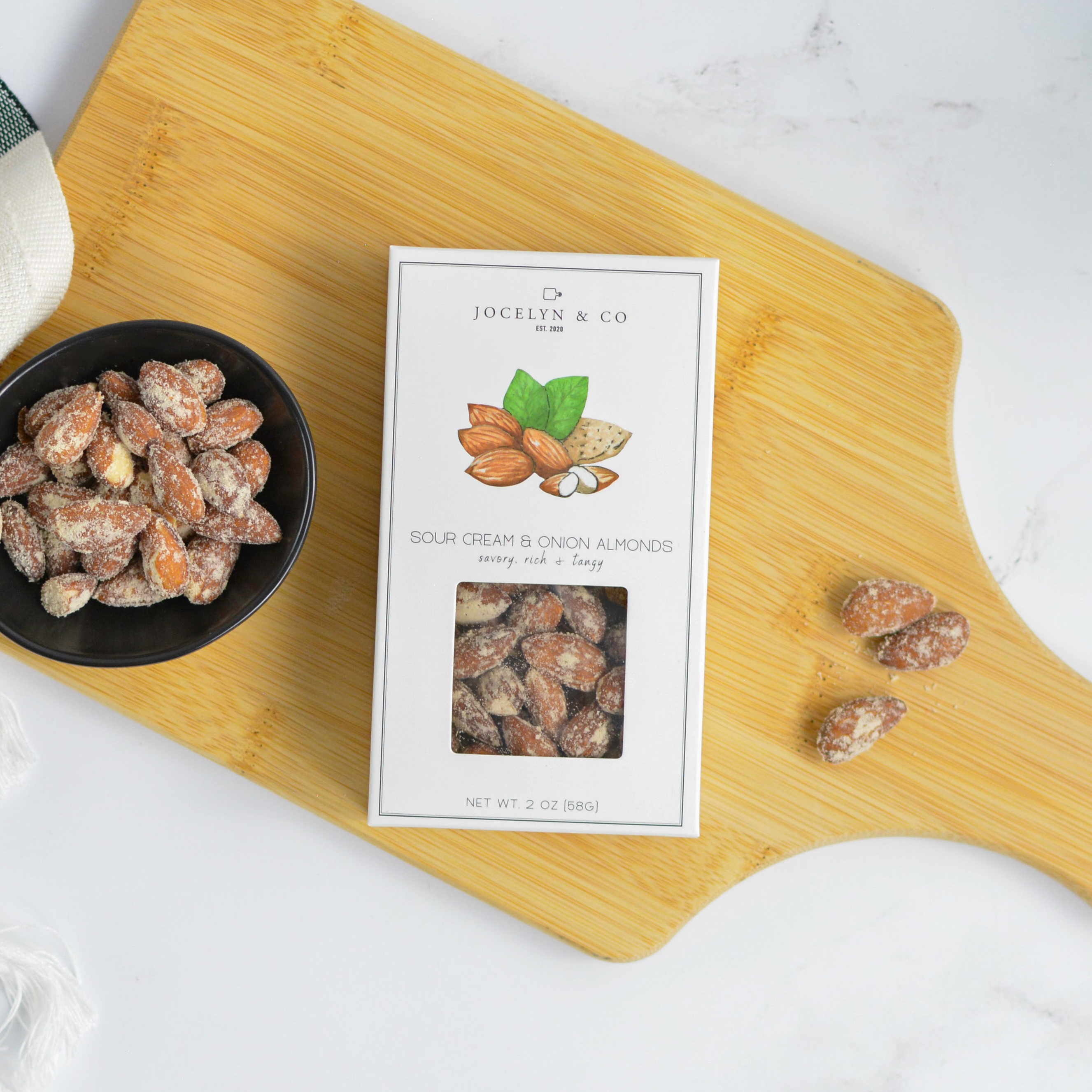 Sour Cream and Onion Almonds