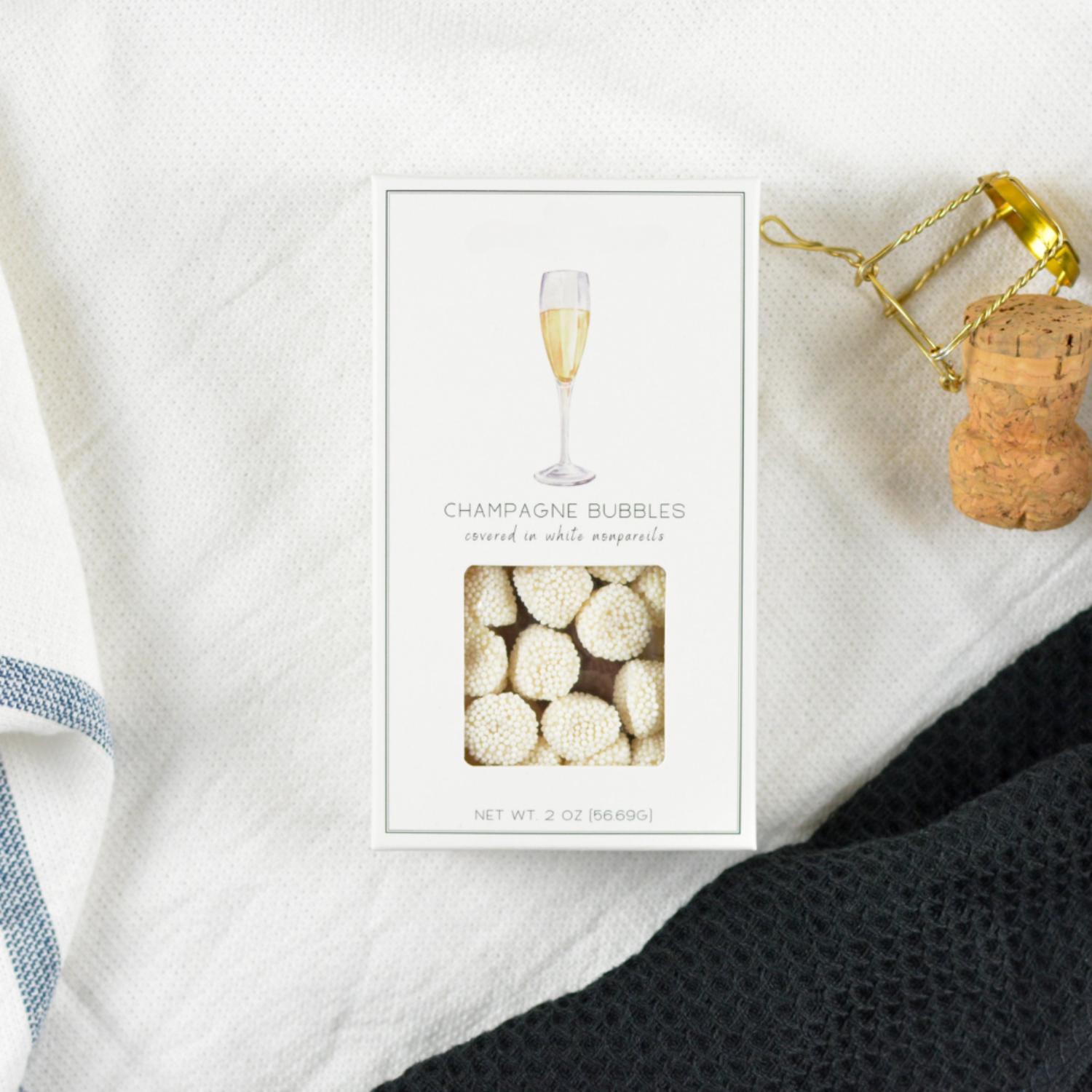 Champagne Bubble Gels by Jocelyn & Co.
